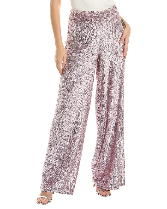 Emily Shalant Sequin Full Palazzo Pant