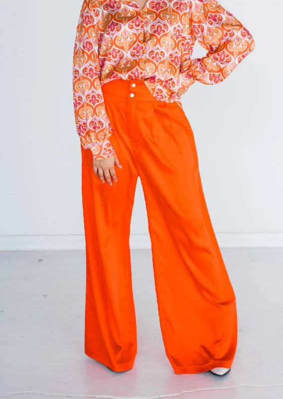 Sensational Queen Pants In Orange