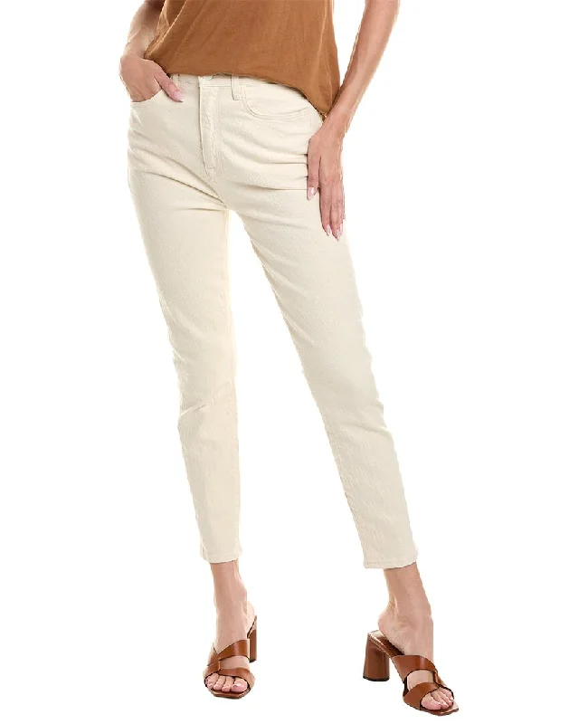 Triarchy Ms. Ava Off White High-Rise Retro Skinny Jean