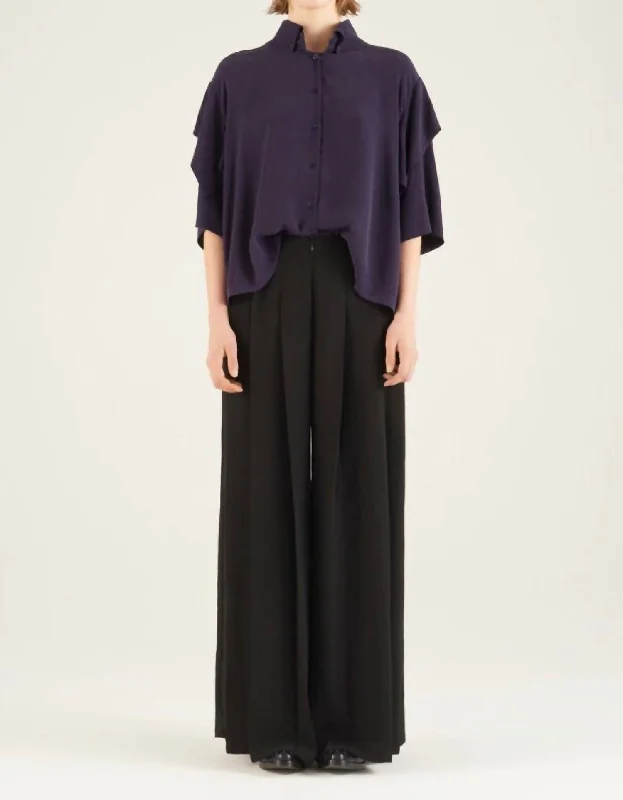 Women's Trousers In Black