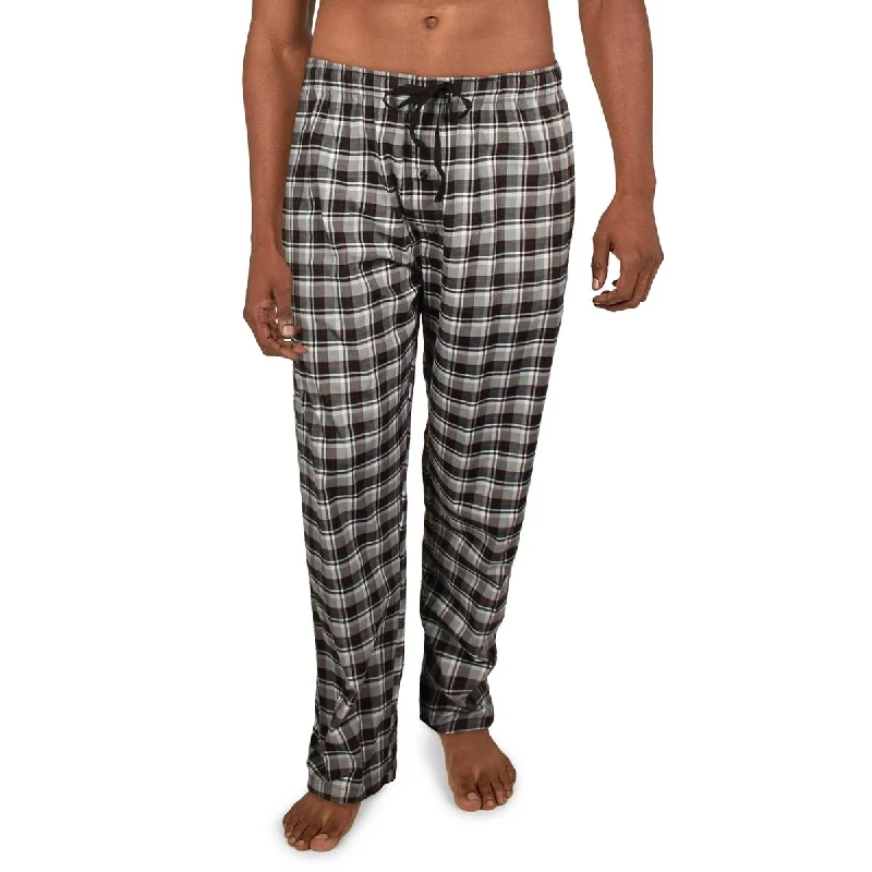 Hanes Mens Cotton Plaid Sleep Pant