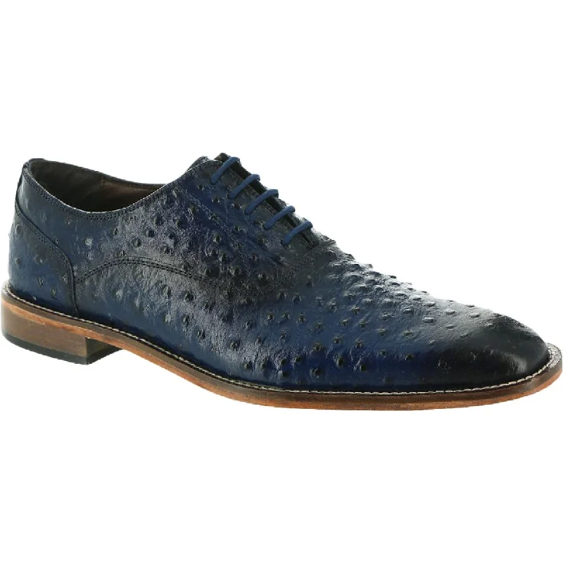 Stacy Adams Mens Roselli Leather Embossed Oxfords