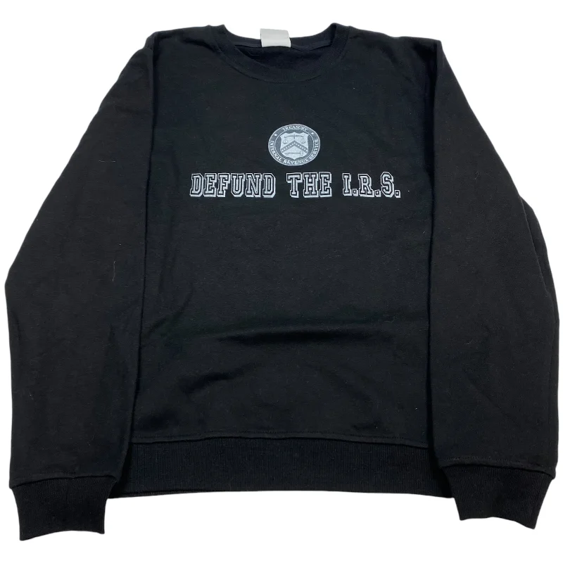 Sweatshirt Crewneck By Nice Shirt. Thanks! In Black, Size: M