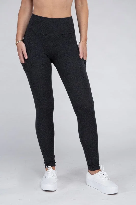 Ambiance Apparel Active Leggings With Concealed Pockets