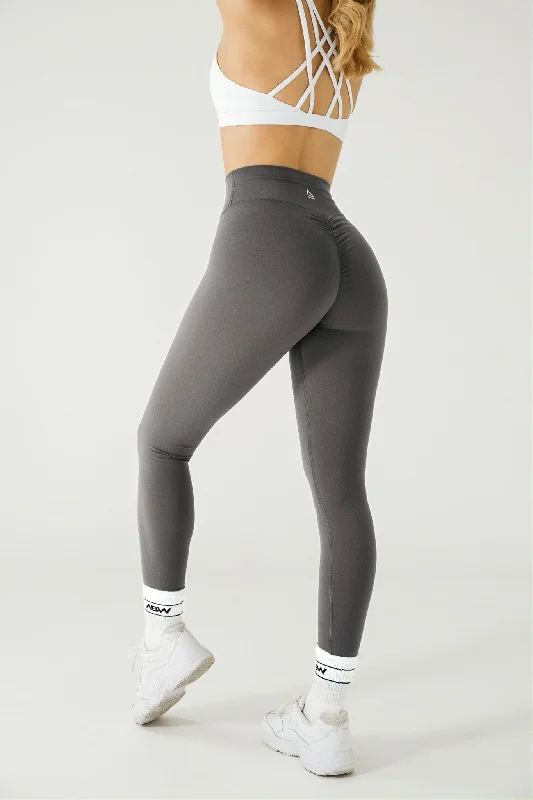 Scrunch Leggings - Grey