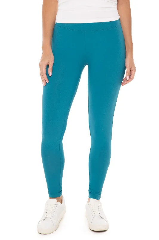 Women's Monterey Summer Leggings | Tahitian Teal